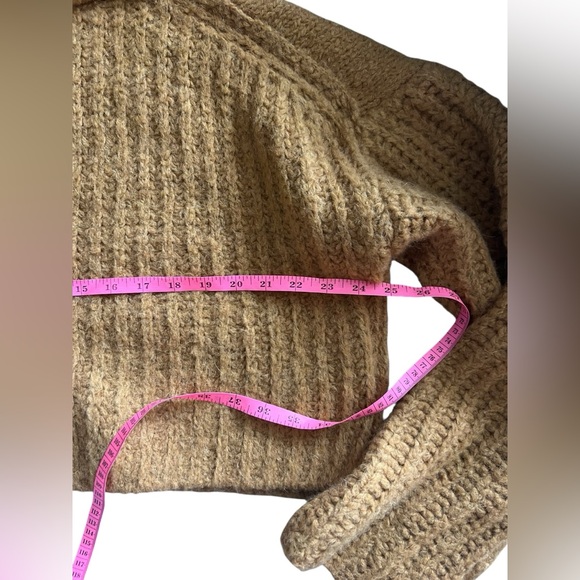 FREE PEOPLE Alpine Crop Mock Neck Sweater - Picture 6 of 9